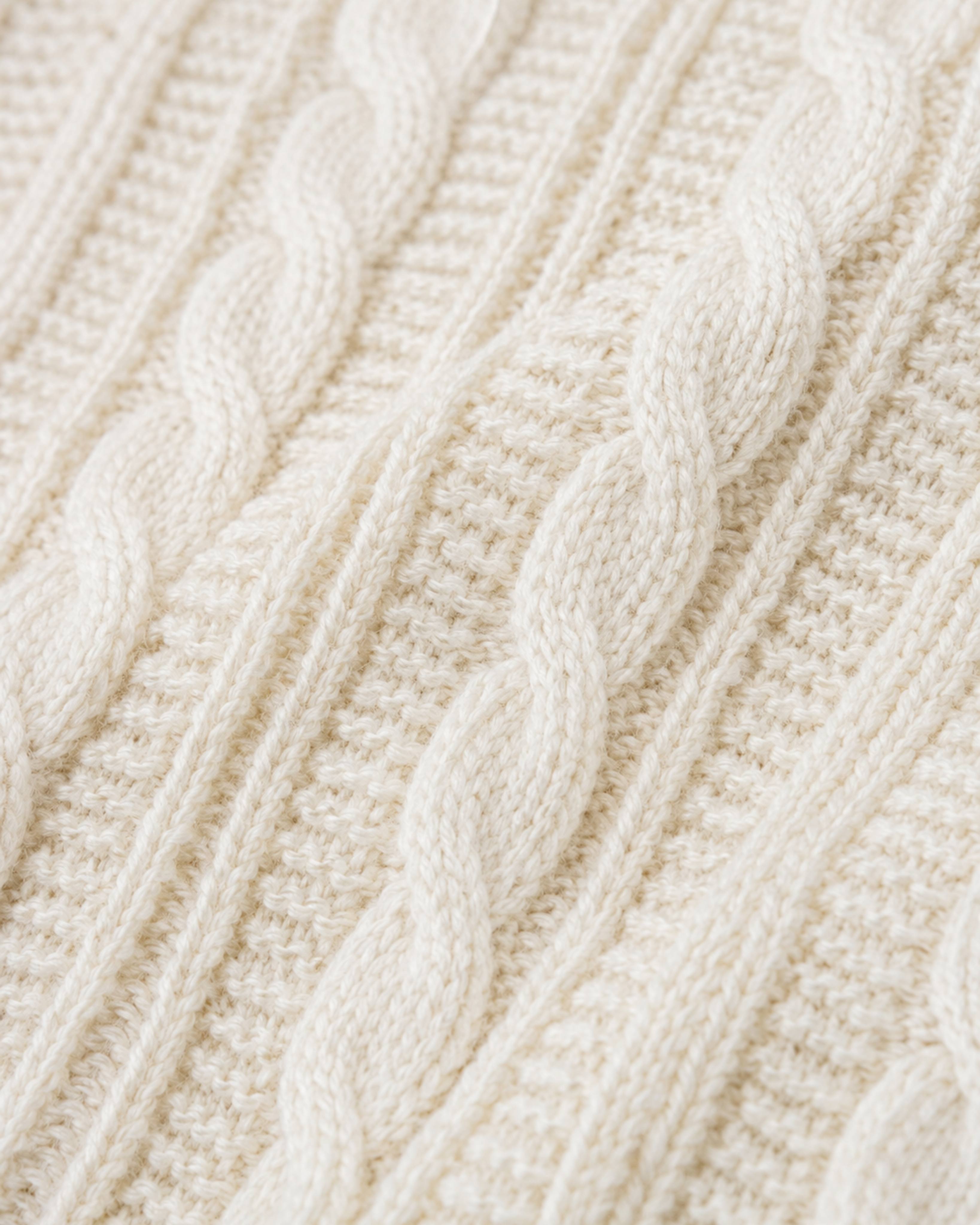 Milan Cable Knit Polo - Gremaud