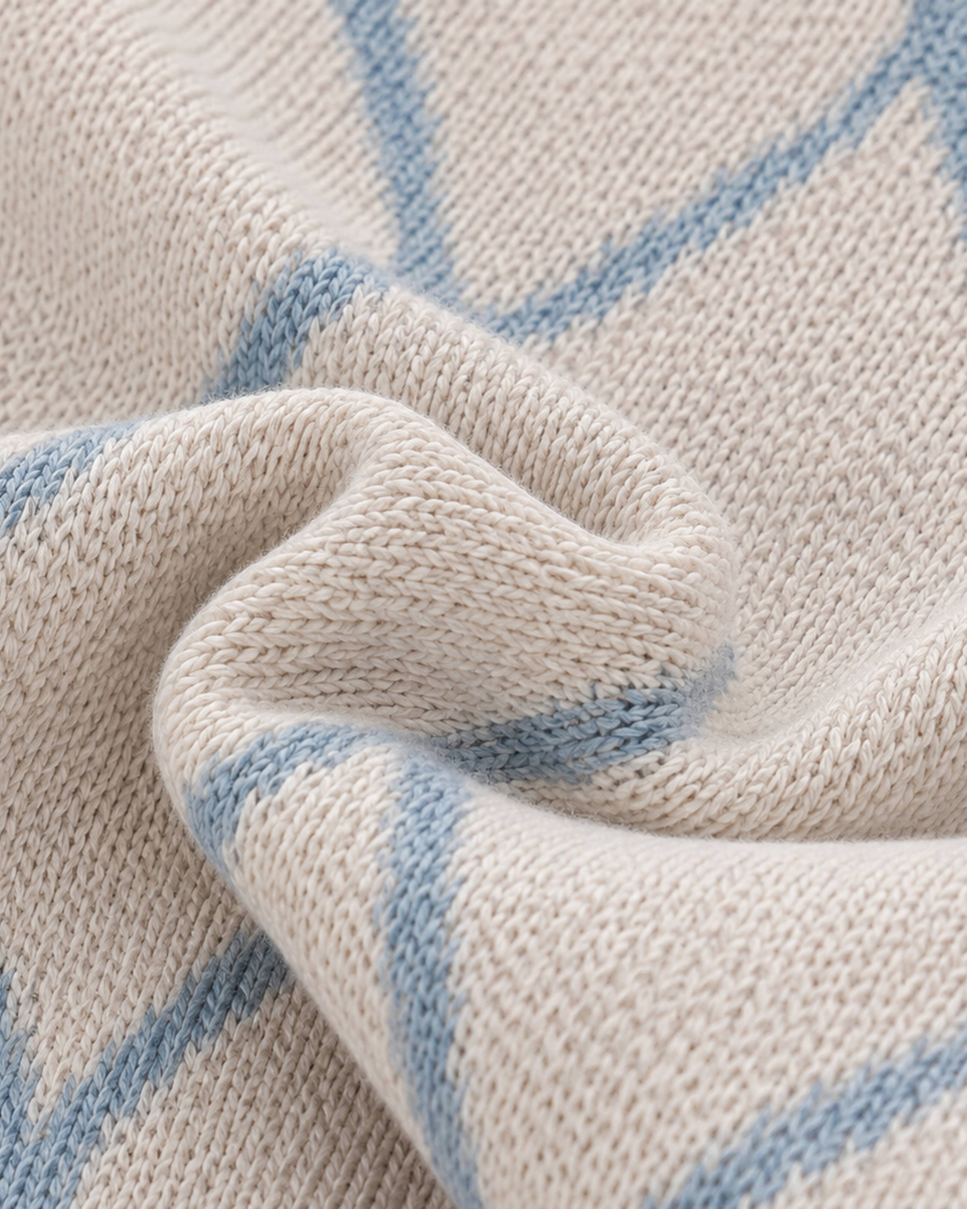 Riviera Diamond Knit Polo - Gremaud