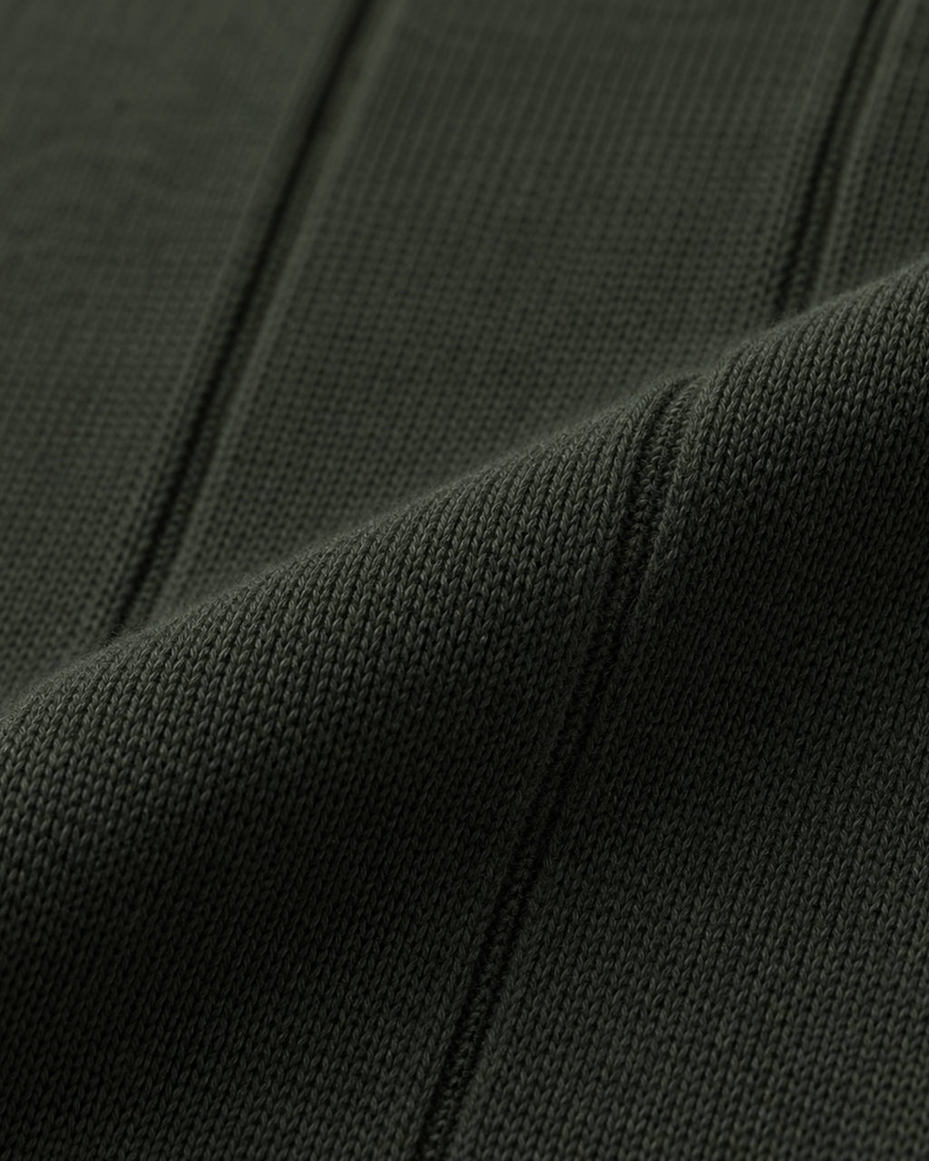 Forest Rib Knit Polo - Gremaud