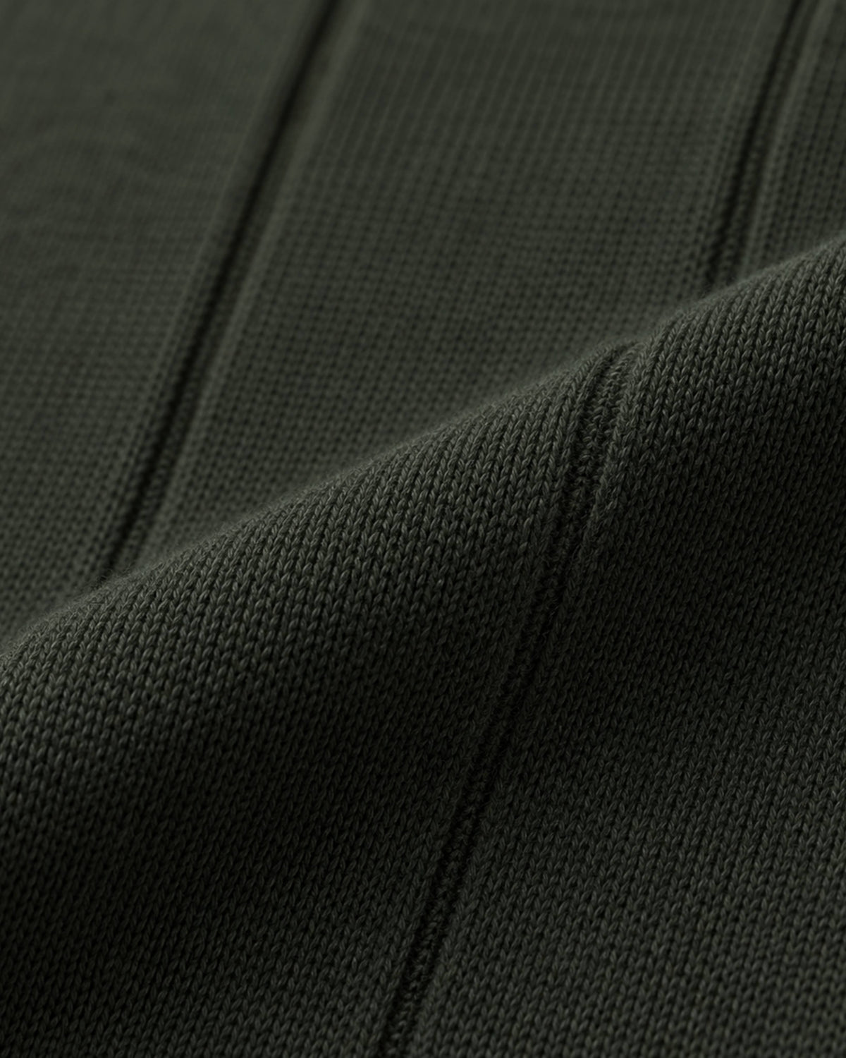 Forest Rib Knit Polo - Gremaud