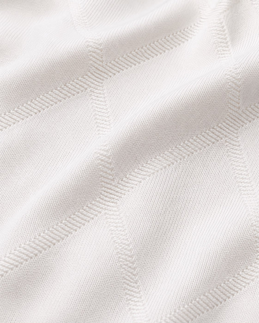 Noir Jacquard Knit Polo