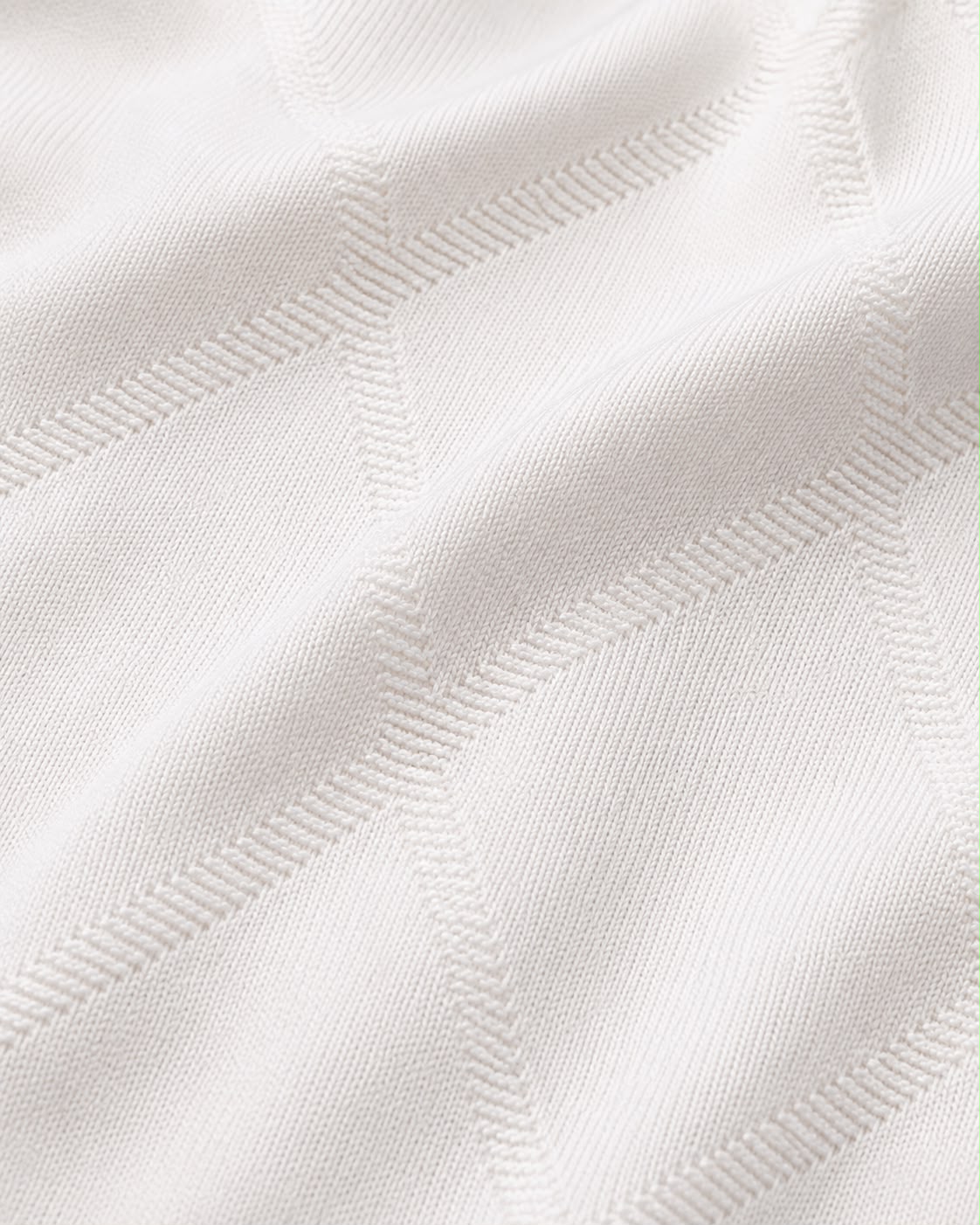 Noir Jacquard Knit Polo